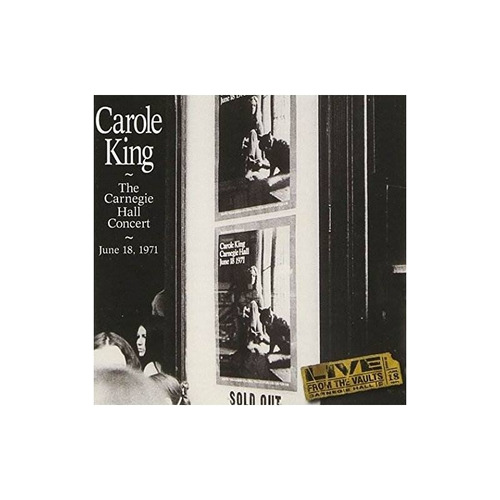 King Carole Carnegie Hall Concert - June 18 1971 Usa Cd