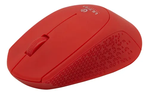 Mouse Optico Inalambrico Ultra Rojo