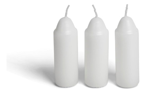 Kit De Velas Uco, Para Linternas, 3.5 Pulgadas, 3 Piezas