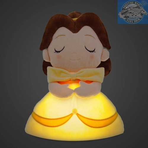 Disney Store La Bella Y La Bestia Peluche Con Luz Led 34 Cm!