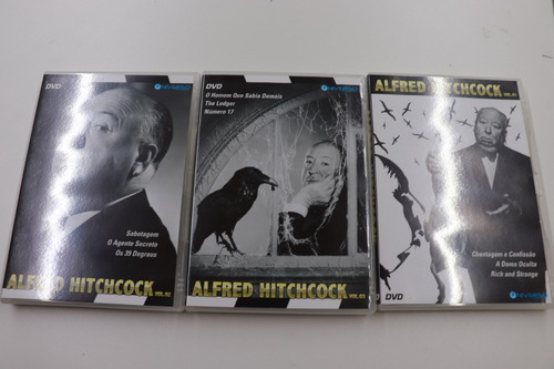 Imagem 2 de 3 de Dvd Alfred Hitchcock Original Nerd Geek Envio Imediato