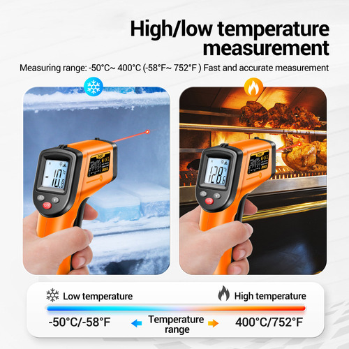 Termómetro Industrial Termómetro Infrarrojo De Temperatura