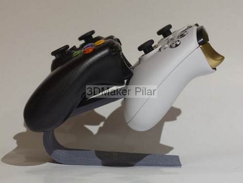 Base Ancha Soporte Stand Joysticks Xbox One A 2 Colores 3d