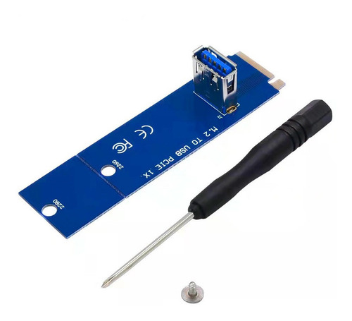 Adaptador Ngff M.2 A Pcie Mineria Riser M2 A Usb3 Cripto Btc