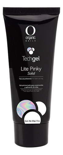 Polygel Lite Pinky Traslucido Organic Nails Techgel 60g Color Lite Pink