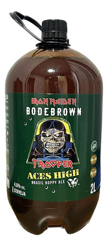 Cerveja Aces High Iron Maiden Trooper Growler 2 Litros 