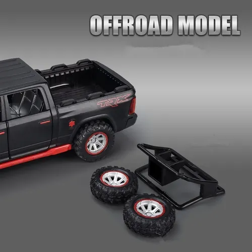 Vehículo Miniatura Dodge Ram Trx Con Puertas Que Se Abren