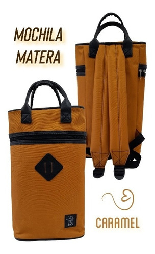 Imagen 5 de 9 de Equipo De Mate Set Matero | Bolso + Mate +yerbera +azucarera