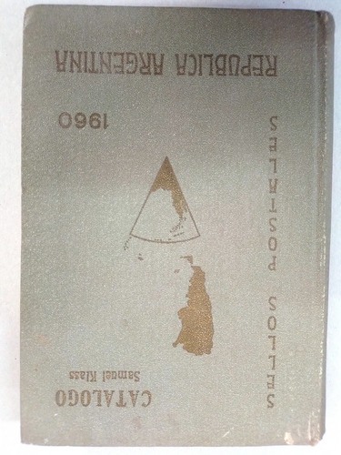 Libro Catálogo Sellos Postales Argentina 1960 (Usado)
