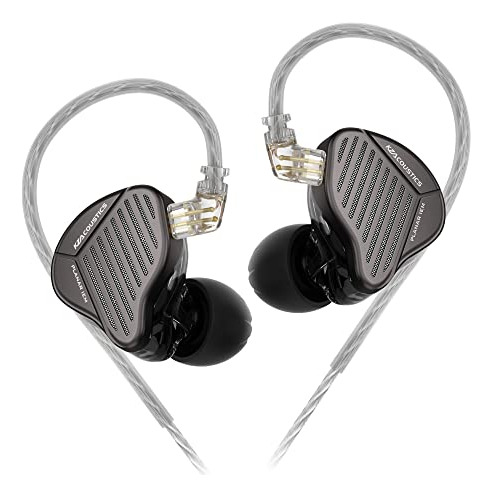 Auriculares In-ear Linsoul Kz Pr1 Hifi 13.2mm (negro)