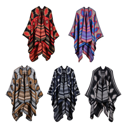 Chaqueta, Bufanda, Cárdigan, Poncho, Ropa De Pashmina Larga