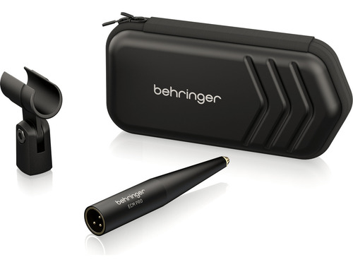 Microfone Condensador Behringer Ecm Pro Para Medição Monitor Cor Preto