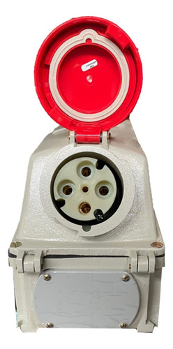 Tomada Sobrepor Superlock 3p+t 125a 380/440v-6h Vm S4606b