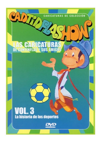 Cantinflashow Historia Deportes Vol. 3 Serie Animada Dvd