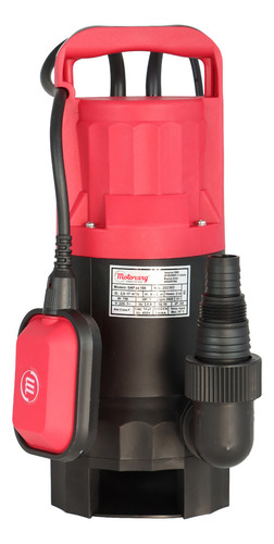 Bomba De Desagote Sap As 50 Motorarg 0.5 Hp Color Rojo