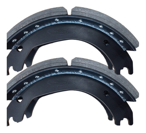 Imagen 1 de 7 de 2 Zapatas Traseras Para Vw Vochobus Volkbus Worker 8-150