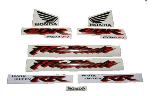 Kit De Calcomanias Para Moto Honda Cbr 929 Rr 2001 Fireblade