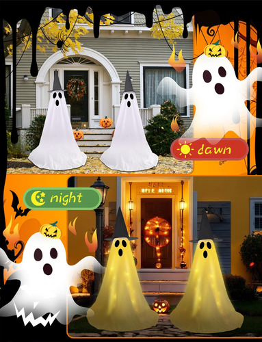 Luces Led Para Luz Nocturna Estilo Fantasmas Halloween
