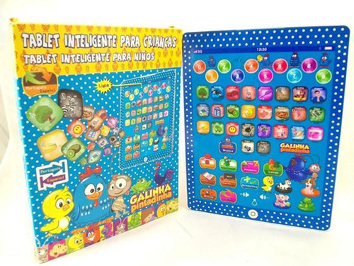 Tablet De Brinquedo Da Galinha Pintadinha