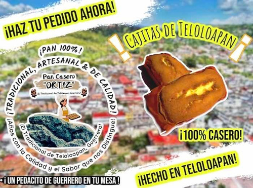 Cajitas De Teloloapan, Guerrero Paquete 10 Pzs