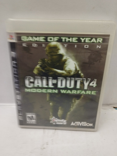 Call Of Duty 4 Modern Warfare De Play 3 Original (Usado)