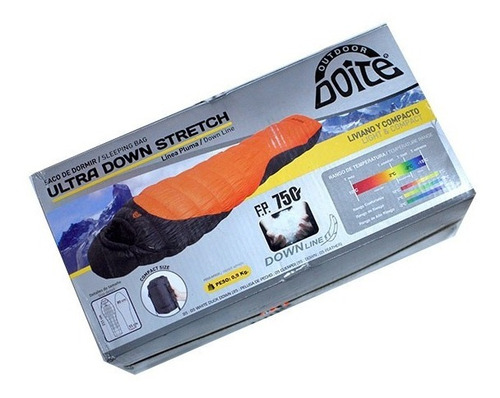 Bolsa De Dormir Doite Ultra Down Stretch Min -2ºc Peso Pluma