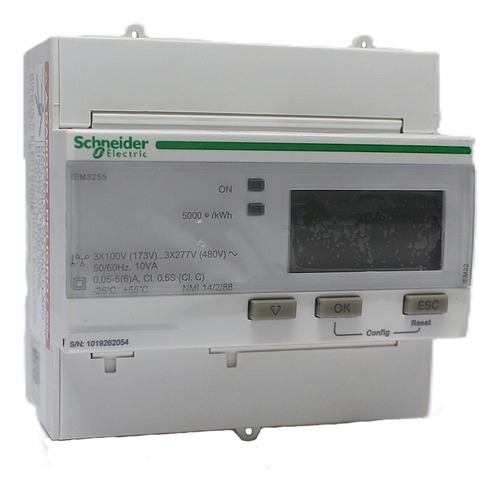 Medidor Energia Iem3255 Modbus 1di/1do A9mem3255 - Schneider