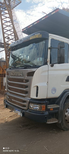 Scania G 420 6x4 Ano 2011 Plataforma Com Carroceria De Cana.