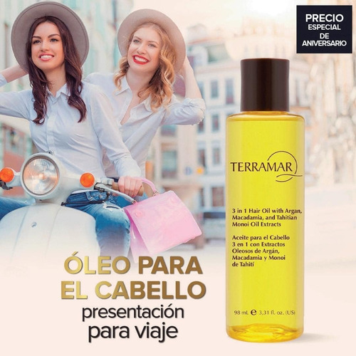 Set Terramar Cabello Rubio Envio Gratis