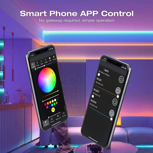 Controlador Led Esp32 Pwm Wled 5 Modos En 1 12-24-fs.