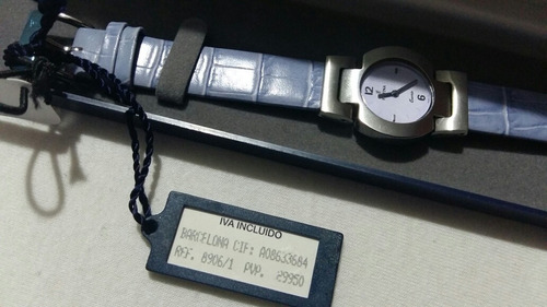 Lindo Relógio De Pulso Festina,pulseira De Couro, Fem,cx Aço