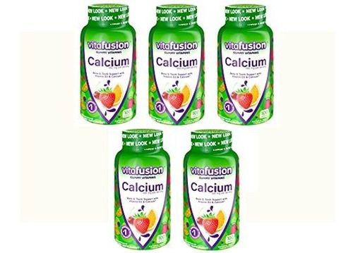 Suplemento Mineral De Cal Vitafusion Calcium, Gummy Sjlbcv V