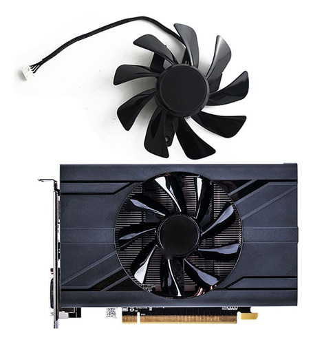 Qgg Fangraphics Card Fans Rx Gpu Cooler Fan Apto Para Radeon