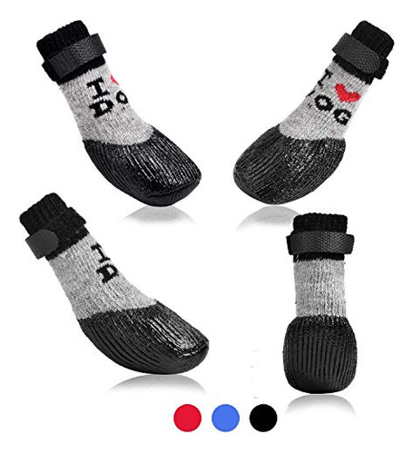 Zapatos Calcetines Para Perro Y Gato, Con Suela Ajustable