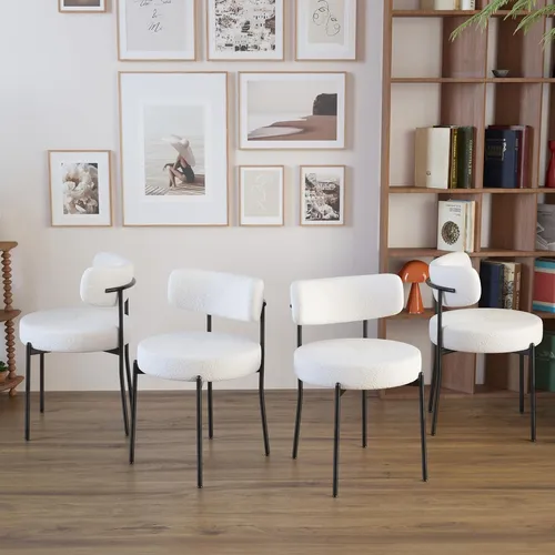 Mesa Tulip Cocina Comedor + 4 Sillas Diseño - Alto Impacto