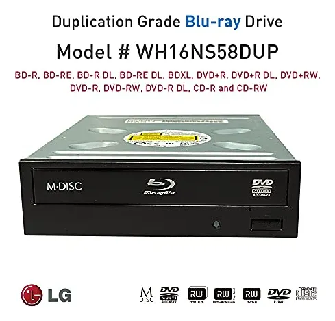 Grabadora Interna Sata 16x Blu-ray Bdxl M-disc Dvd Cd LG Hld