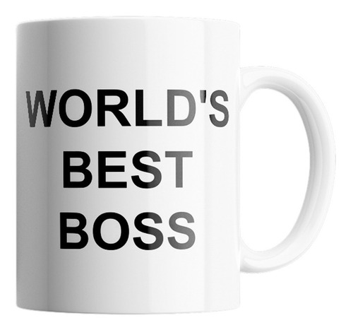 Taza The Office World's Best Boss Ceramica Calidad Premium