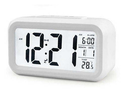 Imagen 1 de 7 de Reloj De Mesa Eléctrico Alarma Electrónica Digital Led