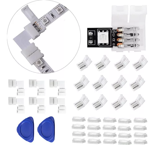 ACC.021.202/402  Conector Manguera a Manguera – Unicolor/RGB Manguera 110v  – NovaLight