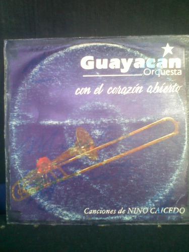 Lp.orquesta Guayacan.con El Corazón Abierto.1993.salsa.vinil