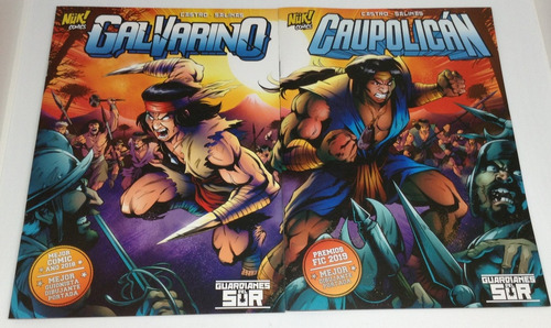 Imagen 5 de 7 de Pack Guardianes Del Sur - Galvarino, Caupolican, Janequeo Y Lautaro