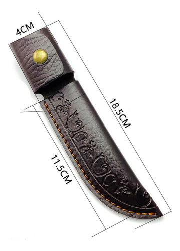 Funda Para Cuchillo De Cuero Pu, Fácil De Llevar, Hecha A