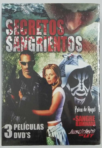 Dvd Polvo De Angel La Sangre Iluminada Justiciero Sin Ley