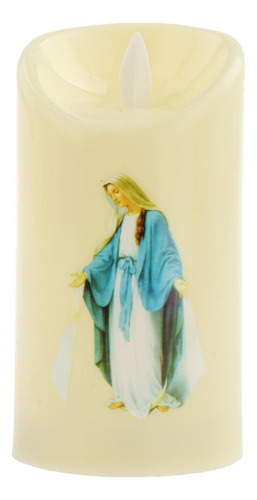 / Vela Electrónica A Pilas Sin Ascensión De La Virgen
