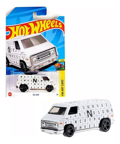 Auto Hot Wheels Coleccion Camioneta 70s Van 16/250 - Mattel