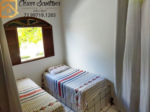 Imagem 17 de 21 de Casa 4/4 Sendo 2 Suítes, Varanda, Aldeias De Jacuípe - Barra Do Jacuípe - Ca01163 - 70537018