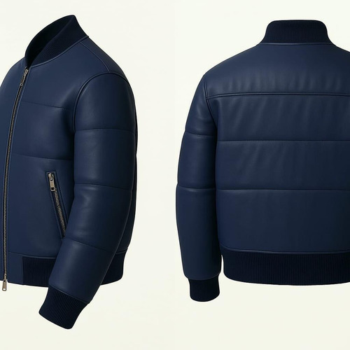 Chaqueta Puffer Overzide Zionix Hombre Vinipiel