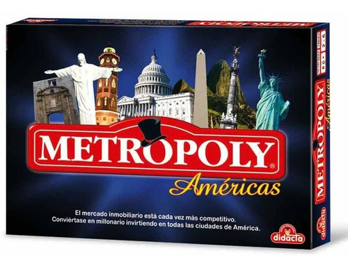 Juego Metropoly Americas - Bancario Monopoly Paises