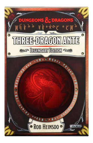 Dungeons And Dragons Three-dragon Ante Juego De Mesa Inglés