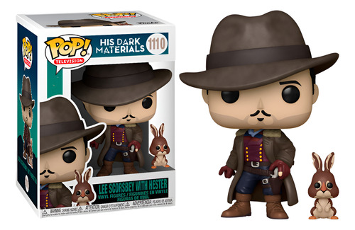 Funko Pop Lee Scorsbey With Hester His Dark Materials